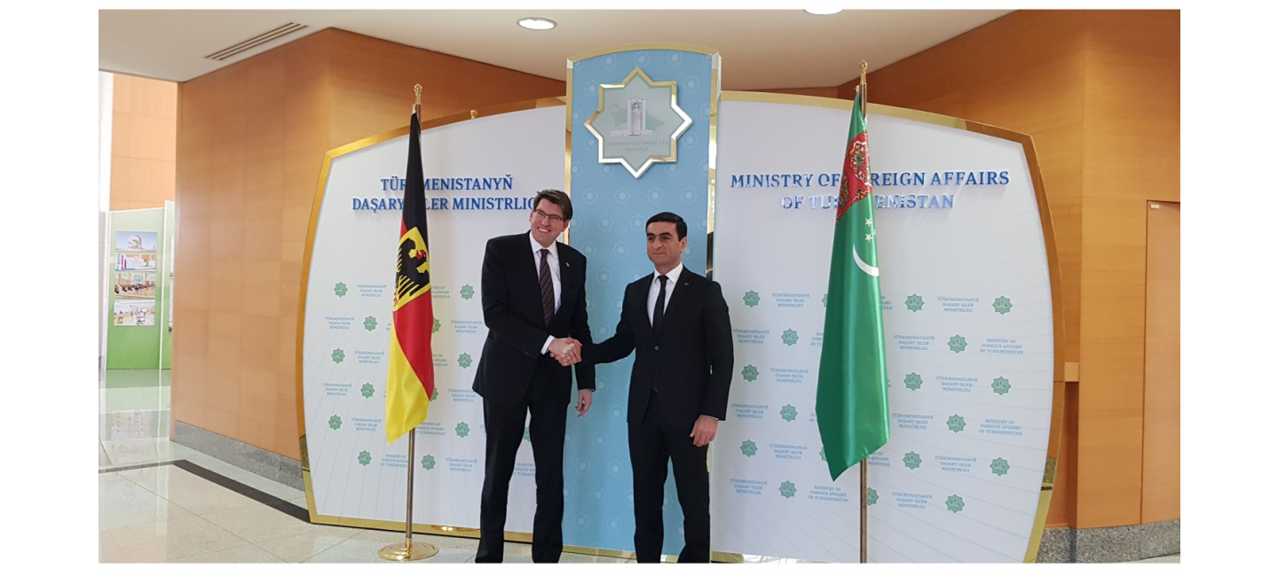 POLITICAL CONSULTATIONS BETWEEN TURKMENISTAN AND GERMANY